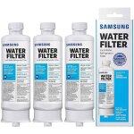 Snq - lot de 2 filtres � eau de r�frig�rateur de rechange pour samsung da97 - 17376b da97 - 08006c haf ...