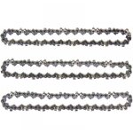 Lot de 3 chaînes d'élagueuse sur perche pour guide - chaîne de 10' (25 cm), 40 maillons d'entraînement, ... Lot de 3 chaînes d'élagueuse sur perche pour guide - chaîne de 10' (25 cm), 40 maillons d'entraînement, ...