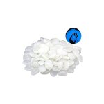 300 pices galet lumineux cailloux, pierres lumineuse exterieur, pierres fluorescentes, galets phosphorescents ...