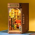 Snq - diy noël kit avec lumières led, booknook puzzle 3d en bois livre décoration de la chambre noël ... Snq - diy noël kit avec lumières led, booknook puzzle 3d en bois livre décoration de la chambre noël ...