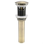 Snq - g1 1 / 4 ' pop - up rtro bouchon bonde de lavabo vidange clic - clac avec trop - plein en laiton ...