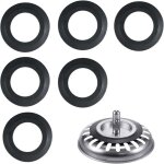 Snq - joint bonde evier, 6 paquets  extrieur 54 mm,  intrieur 32 mm cuisine baignoire bonde lavabo ...