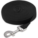 Snq - longe pour chien 5m, laisse de dressage longue pour chiens, id�al pour la randonn�e, le camping, ...