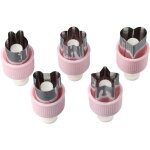 Mini emporte - pièce en acier inoxydable, anneau à gâteau et à pâtisserie, coupe - légumes en forme de ... Mini emporte - pièce en acier inoxydable, anneau à gâteau et à pâtisserie, coupe - légumes en forme de ...