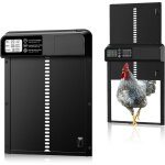 Porte automatique poulailler avec minuterie du soir / matin, porte poulailler automatique alliage d'aluminium ... Porte automatique poulailler avec minuterie du soir / matin, porte poulailler automatique alliage d'aluminium ...