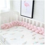 Tour de lit tress 3m coleur de rose tour de lit bb,