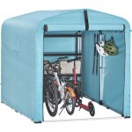 Sobuy abri de jardin, cabane de jardin exterieur impermable, abri moto avec des crochets, garage pour ...