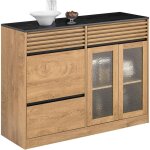 Buffet bas, commode armoire de rangement, placard de cuisine, meuble de rangement pour cuisine salle ...