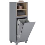 Sobuy - bzr146 - dg meuble bas de salle de bain, armoire de rangement salle de bain, meuble demi - colonne ...
