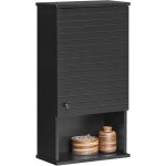Sobuy - bzr25 - sch meuble haut armoire suspendue de toilettes placard mural avec porte pour salle de ... Sobuy - bzr25 - sch meuble haut armoire suspendue de toilettes placard mural avec porte pour salle de ...