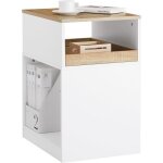 Caisson de bureau support imprimante organiseur bureau mobile caisson avec 1 tiroir amovible et 2 compartiment ...