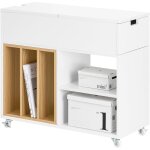 Sobuy - fbt134 - w bout de canapé en bois, table d'appoint café, table basse roulante, avec porte - revues ... Sobuy - fbt134 - w bout de canapé en bois, table d'appoint café, table basse roulante, avec porte - revues ...