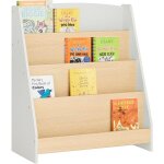 Sobuy kmb106 - hg bibliothque tagre  livres pour enfant, tagre de rangement jouets et livres pour ...