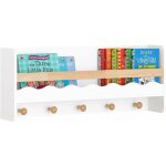 Sobuy kmb78 - w tagre murale, tagre de rangement suspendue, porte - manteau pour enfants, tagre ...