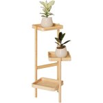 Str12 - n tagre  fleurs support de pots de fleurs porte plante en bambou  3 niveaux prsentoire de ...