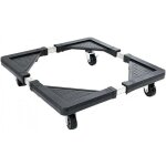 Socle pour lave - linge � roulettes de 43 x 43 � 65 x 65 cm, support r�glable pour s�che - linge et r�frig�rat ...