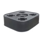 Belli - socle récupérateur (ub02438) à eau cubique 1000 litres - anthracite Belli - socle récupérateur (ub02438) à eau cubique 1000 litres - anthracite