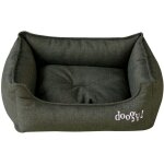 Sofa nature vert fonc� : 84 x 66 cm