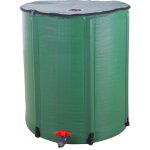 Soges r�cup�rateur d'eau de pluie pliable de 250 l, cylindrique, 60 x 60 x 88 cm?vert