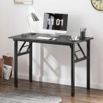 Soges - bureau d'ordinateur informatique pliante 100x60cm table d'tude /  dner pliable pour maison ...