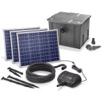 Solairepratique - kit pompe solaire bassin avec filtre gros dbit premium 5000l - 150w