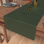 Chemin de table 40x180 cm luxury vert, par soleil d'ocre