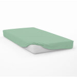 Soleil d ocre - drap housse en coton 57 fils 60x120 cm bebe vert eau, par soleil d'ocre Soleil d ocre - drap housse en coton 57 fils 60x120 cm bebe vert eau, par soleil d'ocre