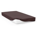 Soleil d ocre - drap housse en coton 57 fils 70x140 cm bebe brun, par soleil d'ocre Soleil d ocre - drap housse en coton 57 fils 70x140 cm bebe brun, par soleil d'ocre