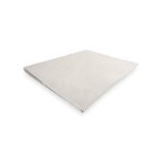 Soleil d ocre - drap plat en polycoton 280x300 cm percale lin, par soleil d'ocre