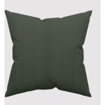 Housse de coussin 60x60 cm adele kaki, par soleil d'ocre