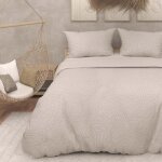 Soleil d ocre - parure housse de couette 3d microfibre 240x220 cm maya lin, par soleil d'ocre Soleil d ocre - parure housse de couette 3d microfibre 240x220 cm maya lin, par soleil d'ocre
