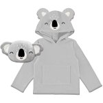 Poncho enfant 60x95 cm koala, par soleil d'ocre