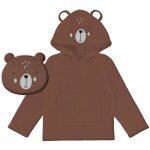Poncho enfant 60x95 cm ours, par soleil d'ocre