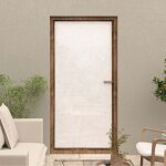 Voilage porte - fen�tre 90x200 cm celia blanc, par soleil d'ocre