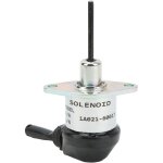 Solnode d'arrt de carburant 1a021 60017, lectrovanne d'arrt de remplacement pour pelle kubota l2800 ...