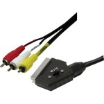 Logilink péritel / cinch - rca tv, récepteur câble de raccordement [1x péritel mâle - 3x cinch - rca ... Logilink péritel / cinch - rca tv, récepteur câble de raccordement [1x péritel mâle - 3x cinch - rca ...