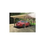 Solid - carport base 4x5 - h 2, 5m, ancrage aucun, panneaux de toit aucun Solid - carport base 4x5 - h 2, 5m, ancrage aucun, panneaux de toit aucun
