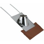 Poujoulat - solin inox 15  30 tuile therminox - diamtre int. : 130 / diamtre ext. : 194