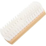 Sollbry 1 pices brosses  chaussures en bois, brosse daim chaussures, brosse chaussure daim multi - ...