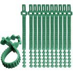 Sollbry 10 pices  toute preuve attaches vgtales, 24cm bretelles ajustables pour arbres liens pour ...