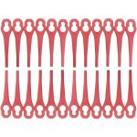 100 pices ensemble de lames de rechange accessoires de coupe gazon pour coupe gazon sans fil einhell, ...