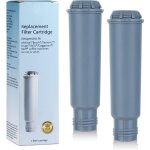 Lot de 2 cartouches filtrantes  eau pour machine  caf melitta / krups claris f088 f088 01 / siemens ...