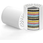 Lot de 2 cartouche filtrante remplaçable universelle à rendement pour filtre de douche, cartouches à ... Lot de 2 cartouche filtrante remplaçable universelle à rendement pour filtre de douche, cartouches à ...
