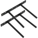 Lot de 2 support pour tagre flottante invisible support en mtal pour tablette flottante en bois dissimul ...