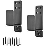 Sollbry lot de 2 supports de serrure de porte blinde, support en acier en forme de u pour portes de ...