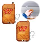 Sollbry lot de 2 t�l�commandes universelles pour porte de garage - 433 mhz - clone pour interrupteur, ...