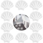 Sollbry - 20 pcs autocollant de baignoire antid�rapants, stickers de baignoire antid�rapants douche bandes ...