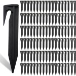 Sollbry - lot de 200 piquets de fixation pour cbles priphriques, piquet fil robot tondeuse, accessoires ...