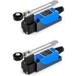 Sollbry 2pcs interrupteur de fin de course, me - 8108 interrupteur de fin de course � bras de levier ...