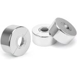 3 pices rosace robinet, rosace mitigeur douche, 3 tailles en 1, cache tuyau radiateur convient pour ...